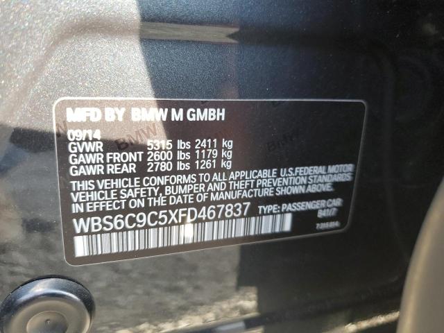 WBS6C9C5XFD467837 BMW M6 Gran Coupe