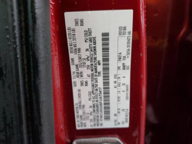 1FMCU0GX8FUA75417 Ford ESCAPE SE