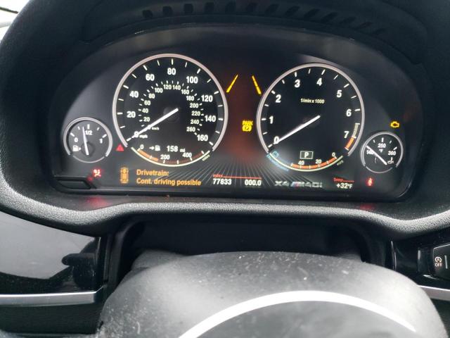 5UXXW7C55J0W64937 BMW X4 Xdrivem40i