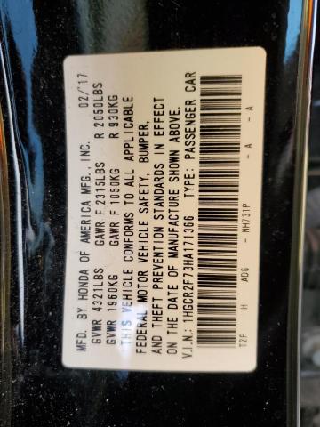 1HGCR2F73HA171366 Honda ACCORD EX