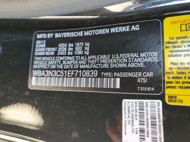 WBA3N3C51EF710839 BMW 428 I