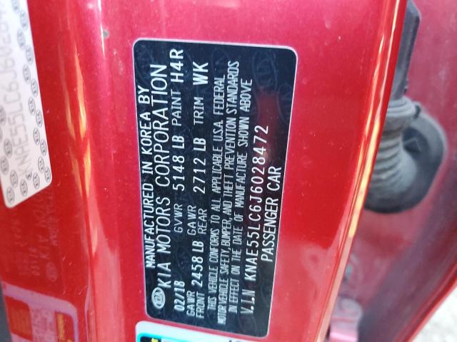 KNAE55LC6J6028472 KIA Stinger Gt2