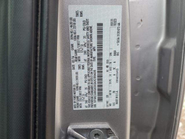 1FMCU0GXXGUC55435 Ford ESCAPE SE