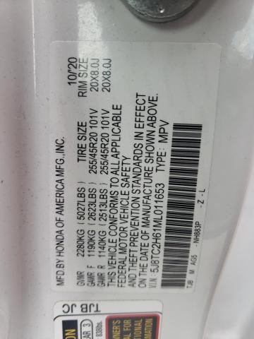 5J8TC2H61ML011653 Acura Rdx A-spec