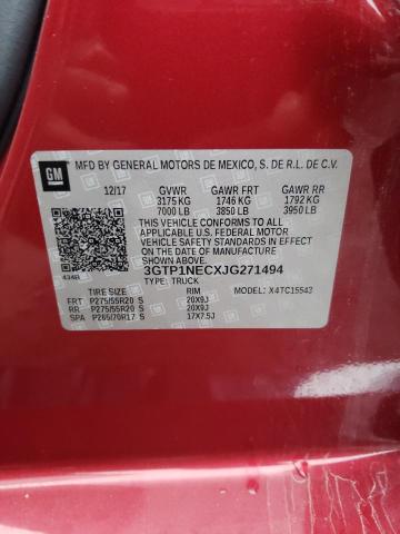 3GTP1NECXJG271494 GMC Sierra C1500 Slt