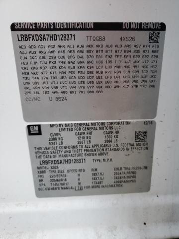 LRBFXDSA7HD128371 Buick Envision Essence