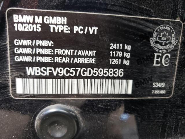 WBSFV9C57GD595836 BMW M5