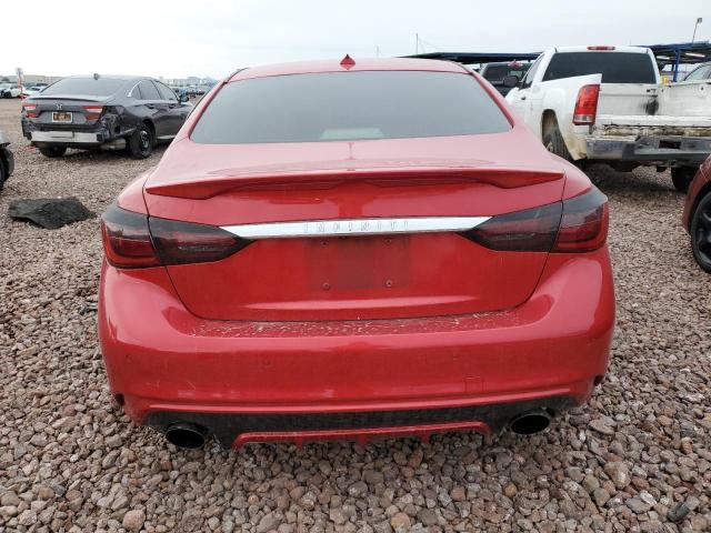 JN1FV7ARXJM700249 Infiniti Q50 Red Sport 400