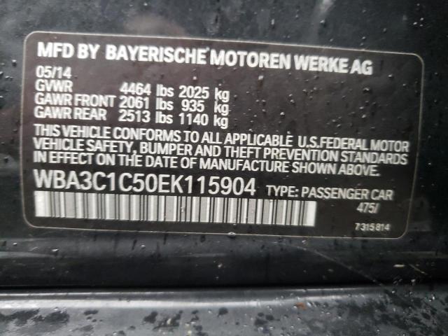 WBA3C1C50EK115904 BMW 328 I Sulev