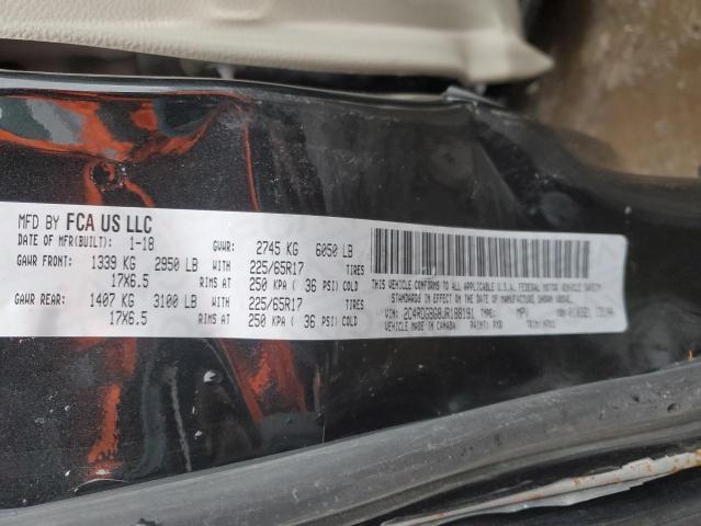 2C4RDGBG8JR188191 Dodge Grand Caravan Se