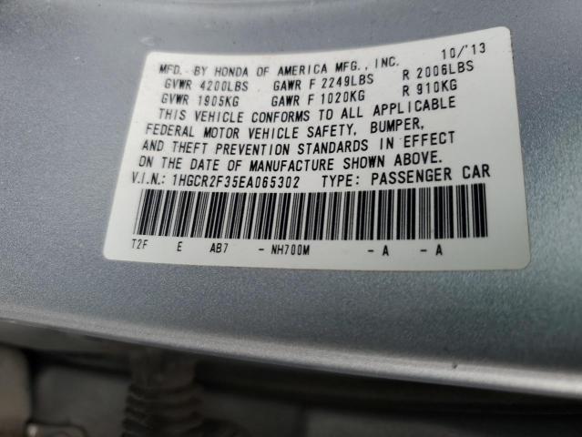 1HGCR2F35EA065302 Honda ACCORD LX