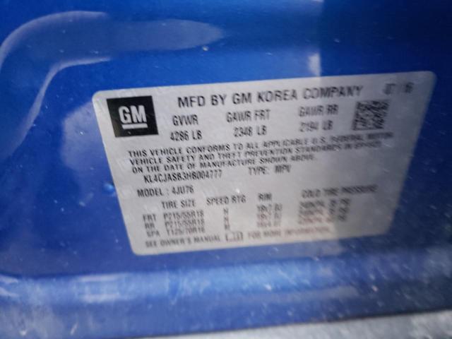 KL4CJASB3HB004777 Buick Encore Preferred