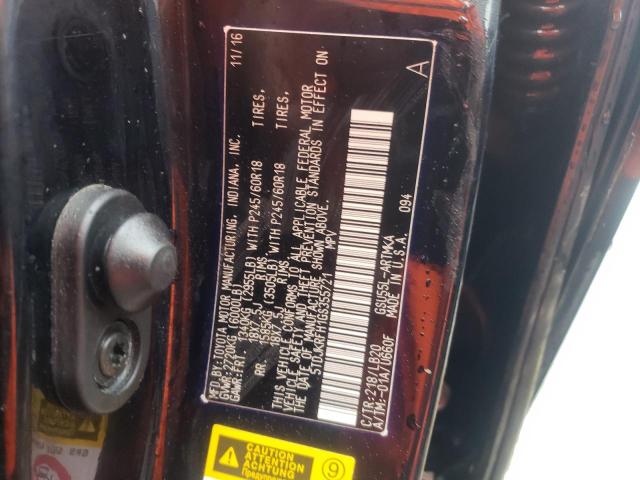5TDJKRFH1GS355721 Toyota Highlander Xle