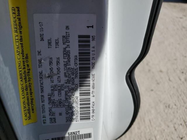 5TFRX5GN7JX105340 Toyota Tacoma Access Cab