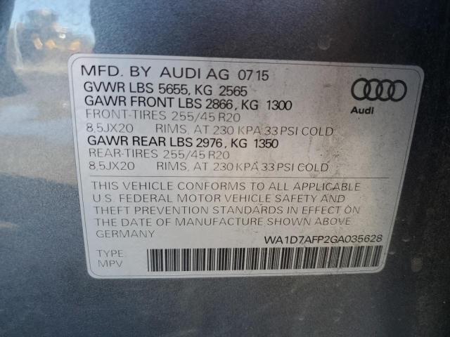 WA1D7AFP2GA035628 Audi Q5 Premium Plus S-line