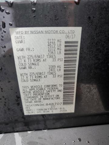 5N1AT2MV2HC848707 Nissan ROGUE SV