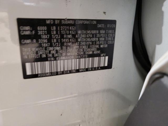4S4WMAAD8L3447373 Subaru Ascent