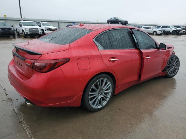 JN1FV7DP1MM850443 Infiniti Q50 Red Sport 400