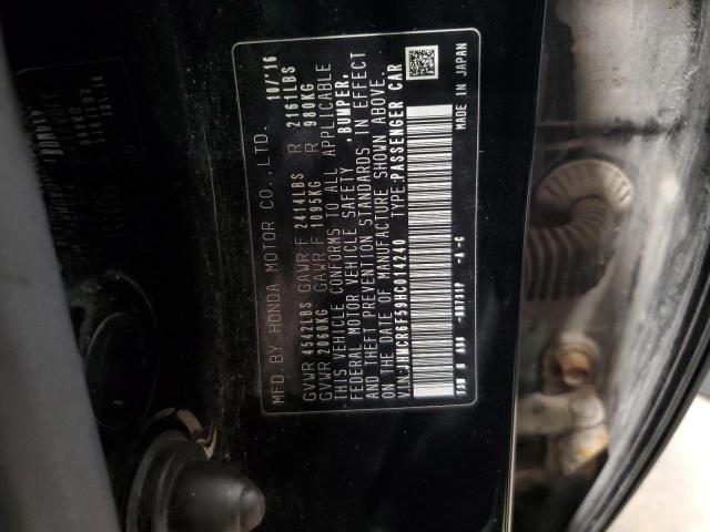 JHMCR6F59HC014240 Honda Accord Hybrid Exl