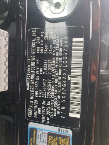 5XYPG4A37LG667544 KIA SORENTO L
