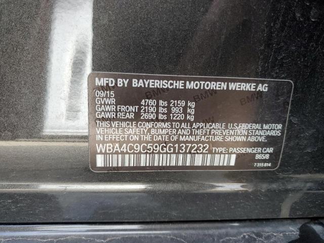 WBA4C9C59GG137232 BMW 428 Xi Gran Coupe Sulev