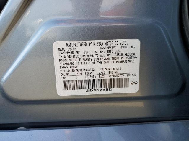 JN1EV7AP6GM303852 Infiniti Q50 Premium