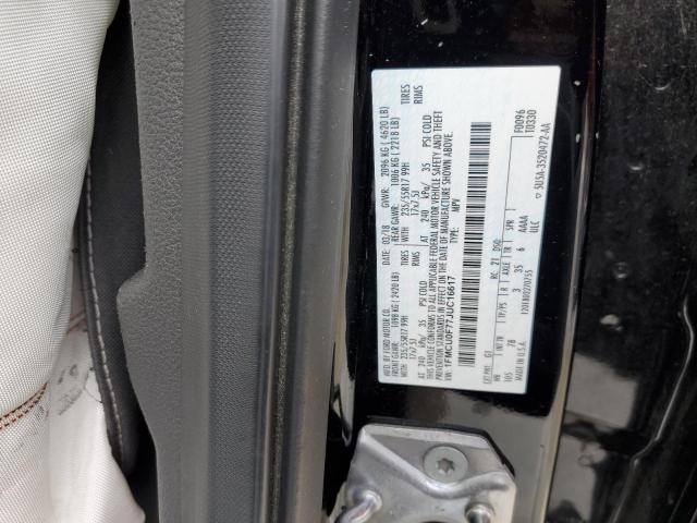 1FMCU0F77JUC16617 Ford ESCAPE S