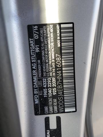 WDDSJ4EB7HN416087 Mercedes-Benz CLA 250