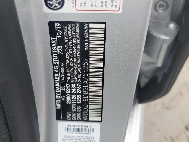 WDDZF8DB2LA755252 Mercedes-Benz E 350