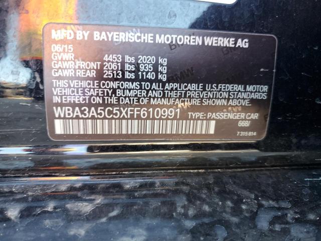 WBA3A5C5XFF610991 BMW 328 I