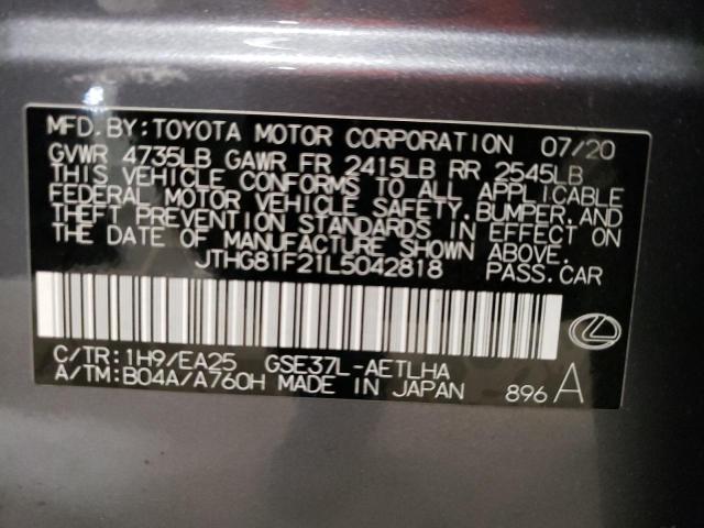 JTHG81F21L5042818 Lexus Is 300 F-sport