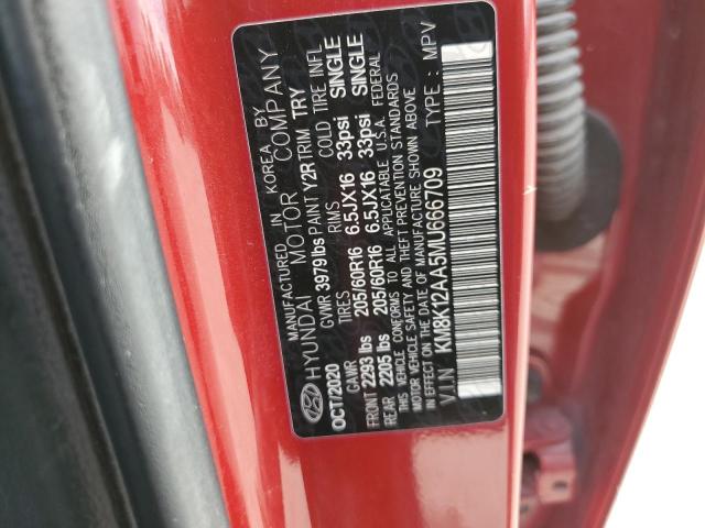KM8K12AA5MU666709 Hyundai Kona Se