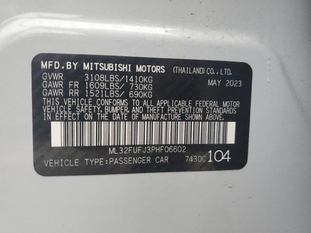 ML32FUFJ3PHF06602 Mitsubishi Mirage G4 Es