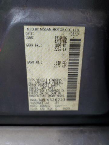1N4AL3AP1FN326223 Nissan ALTIMA 2.5