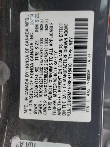 2HKRM4H38EH718410 Honda CR-V LX