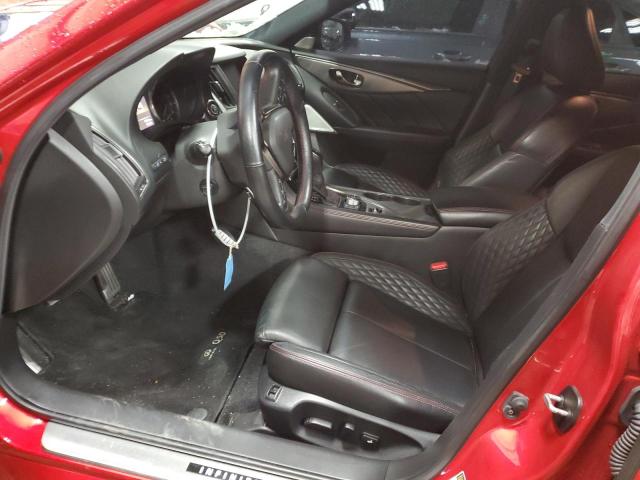 JN1FV7AP1KM760498 Infiniti Q50 Red Sport 400