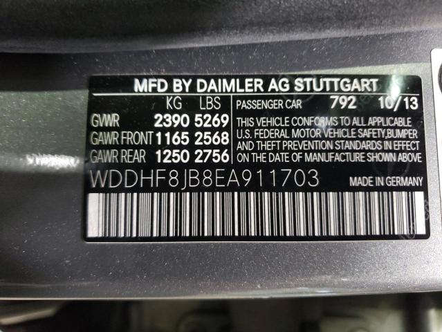 WDDHF8JB8EA911703 Mercedes-Benz E 350 4matic