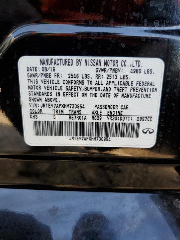 JN1EV7APXHM730954 Infiniti Q50 Premium