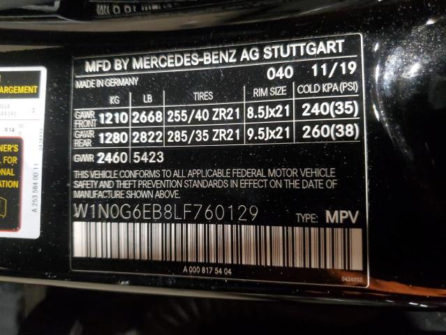 W1N0G6EB8LF760129 Mercedes-Benz Glc 43 4matic Amg
