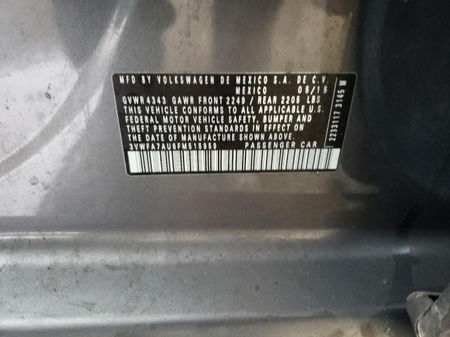 3VWFA7AU6FM515959 Volkswagen Golf Sportwagen Tdi S