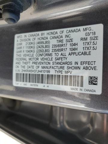 2HKRW5H37JH410199 Honda CR-V LX