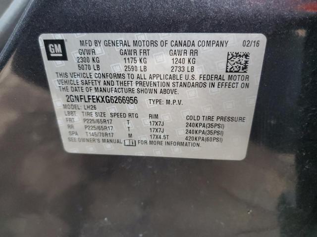 2GNFLFEKXG6266956 Chevrolet EQUINOX LT