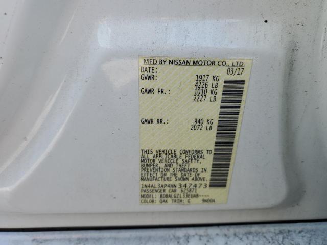 1N4AL3AP4HN347473 Nissan ALTIMA 2.5