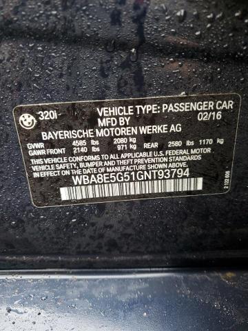 WBA8E5G51GNT93794 BMW 320 XI
