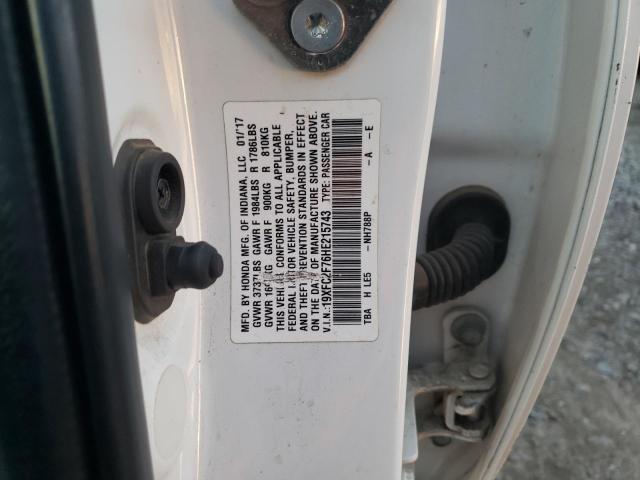 19XFC2F76HE215743 Honda CIVIC EX