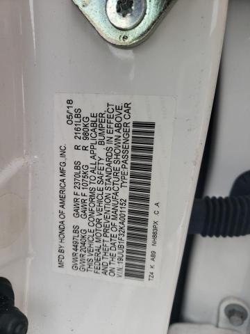 19UUB1F32KA001152 Acura TLX