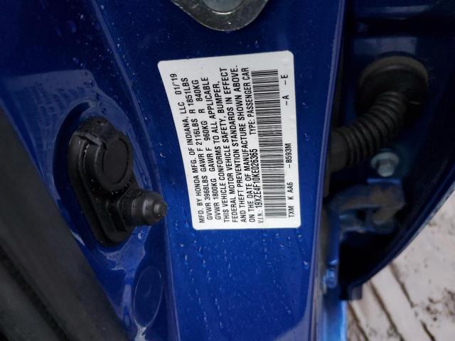 19XZE4F10KE026365 Honda Insight Lx