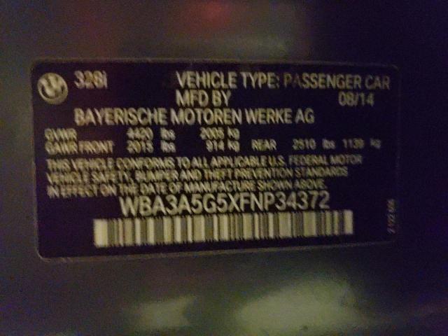 WBA3A5G5XFNP34372 BMW 328 I