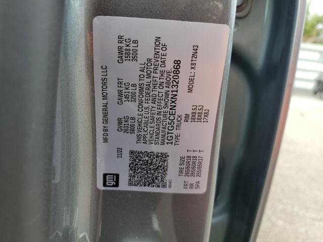 1GTG5CENXN1320868 GMC Canyon Elevation