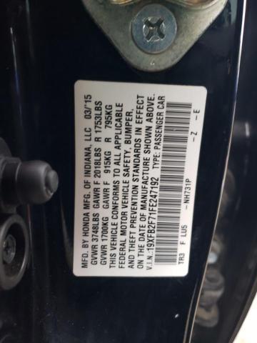19XFB2F71FE247192 Honda CIVIC SE